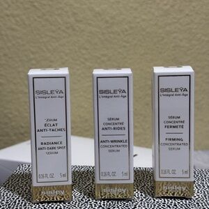 Sisley-Paris Trio Radiance, Anti-Wrinkle, and Firming Serums 💕
